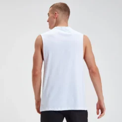 MP Men's The Original Drop Armhole Tank - White -Fitness Nutrition Store 11869023 1174906039801338