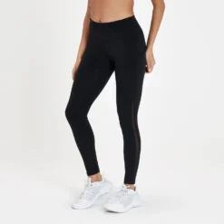 MP Women's Power Mesh Leggings - Black