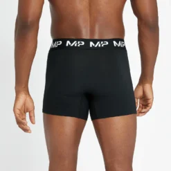 MP Men's Boxers - Black (3 Pack) -Fitness Nutrition Store 11960746 1314978573797879