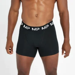 MP Men's Boxers - Black (3 Pack) -Fitness Nutrition Store 11960746 8624978573853142