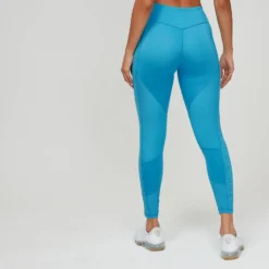 MP Women's Textured Training Leggings - Malibu -Fitness Nutrition Store 12217735 1364737058440132