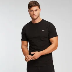 MP Men's Rest Day Short Sleeve T-Shirt - Black -Fitness Nutrition Store 12302898 1574807812314115