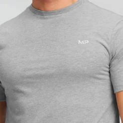 MP Men's Rest Day Short Sleeve T-Shirt - Classic Grey Marl -Fitness Nutrition Store 12433659 1324859050802949
