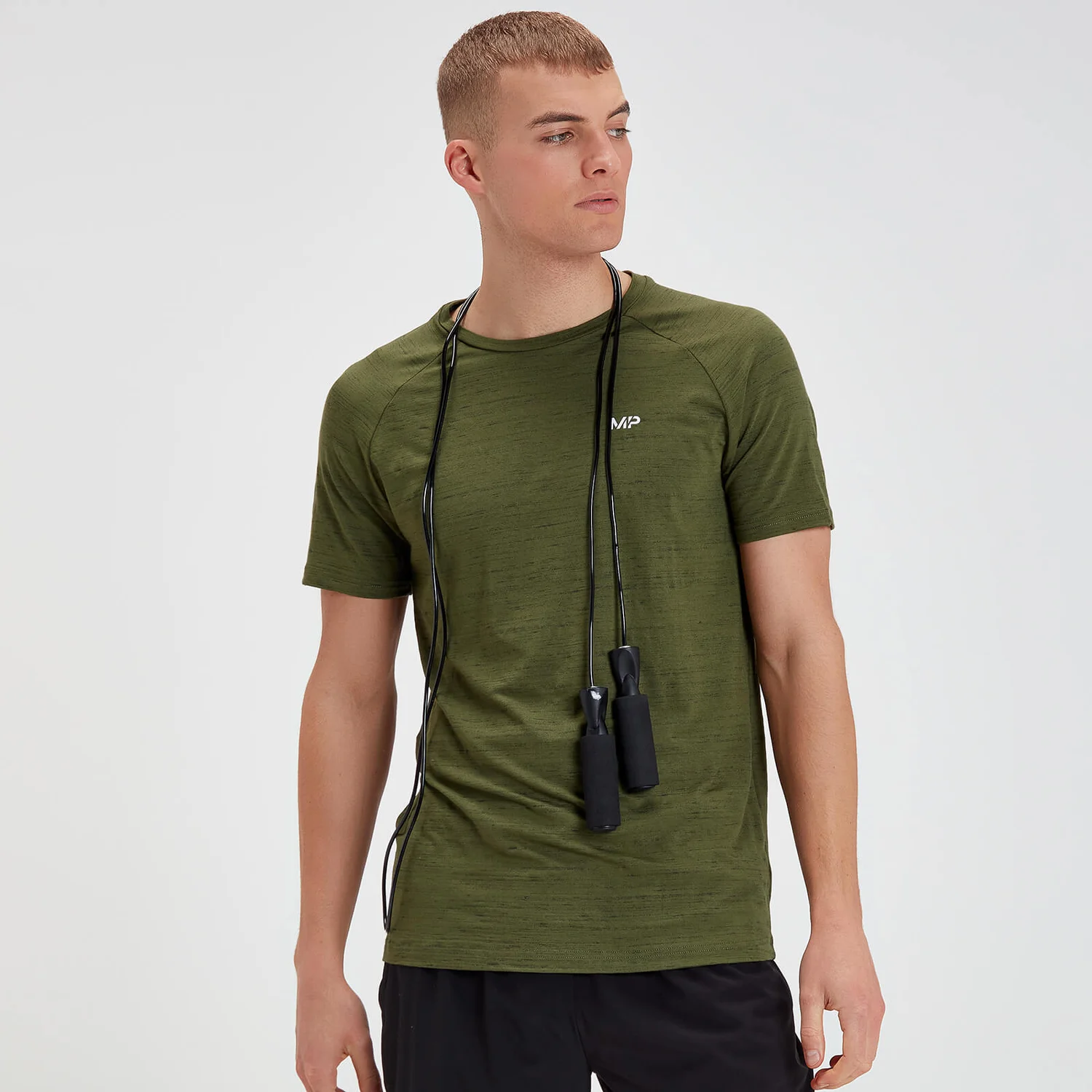 MP Men's Performance Short Sleeve T-Shirt - Army Green/Black 3 MP Men's Performance Short Sleeve T-Shirt - Army Green/Black