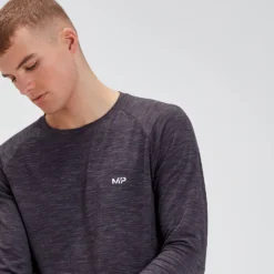 MP Men's Performance Long-Sleeve T-Shirt - Black Marl 9 MP Men's Performance Long-Sleeve T-Shirt - Black Marl -Fitness Nutrition Store 12459577 2024906041254325