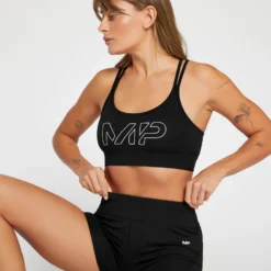 MP Women's Jersey Bra - Black -Fitness Nutrition Store 12459865 4234954755237690
