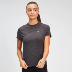 MP Women's Performance T-Shirt - Black/Charcoal Marl