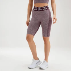 MP Women's Curve Cycling Shorts - Washed Oxblood -Fitness Nutrition Store 12644826 2814822256453757