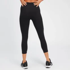 MP Women's Power 3/4 Leggings - Black -Fitness Nutrition Store 12645042 1484805964166002