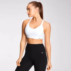 MP Women's Power Mesh Sports Bra - White -Fitness Nutrition Store 12698452 9264856546436528