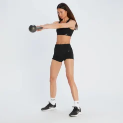 MP Women's Power Cross Back Sports Bra - Black -Fitness Nutrition Store 12698460 3335049067534728