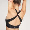 MP Women's Power Cross Back Sports Bra - Black -Fitness Nutrition Store 12698460 7774862245447113
