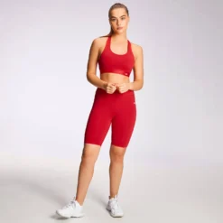 MP Women's Power Cross Back Sports Bra - Danger -Fitness Nutrition Store 12698468 1164856546933016