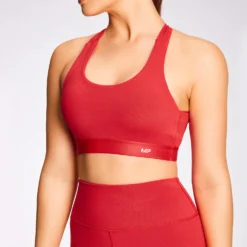 MP Women's Power Cross Back Sports Bra - Danger -Fitness Nutrition Store 12698468 2084856547110100
