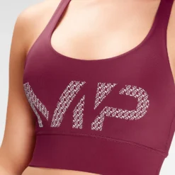 MP Women's Printed Training Bra - Plum -Fitness Nutrition Store 12715396 2274861901289408