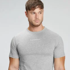 MP Men's Original Short Sleeve T-Shirt - Classic Grey Marl -Fitness Nutrition Store 12762984 1464864310693523