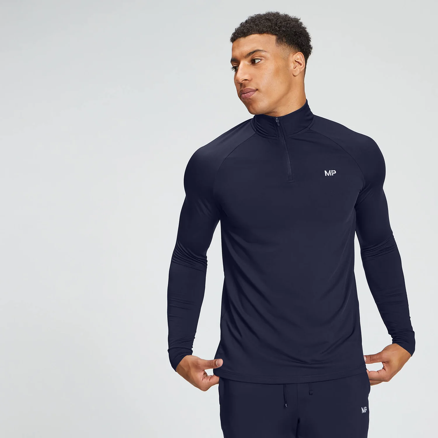 MP Men's Training 1/4 Zip - Navy 3 MP Men's Training 1/4 Zip - Navy