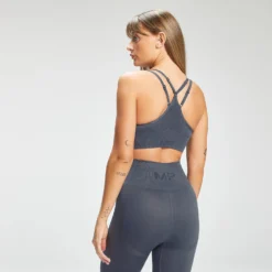 MP Women's Tempo Seamless Sports Bra - Graphite -Fitness Nutrition Store 12767200 8274878562456722