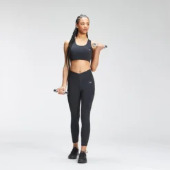 MP Women's Tempo Cross Back Sports Bra - Black -Fitness Nutrition Store 12767328 1524873335516150