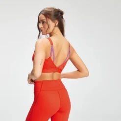 MP Women's Power Ultra Sports Bra - Fire/Orchid -Fitness Nutrition Store 12767608 6114878565922382