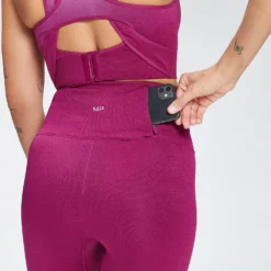 MP Women's Velocity Seamless Leggings - Deep Pink -Fitness Nutrition Store 12767784 3404875122741049