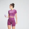 MP Women's Shape Seamless Crop Top - Orchid 2 MP Women's Shape Seamless Crop Top - Orchid -Fitness Nutrition Store 12775099 1184865878444728