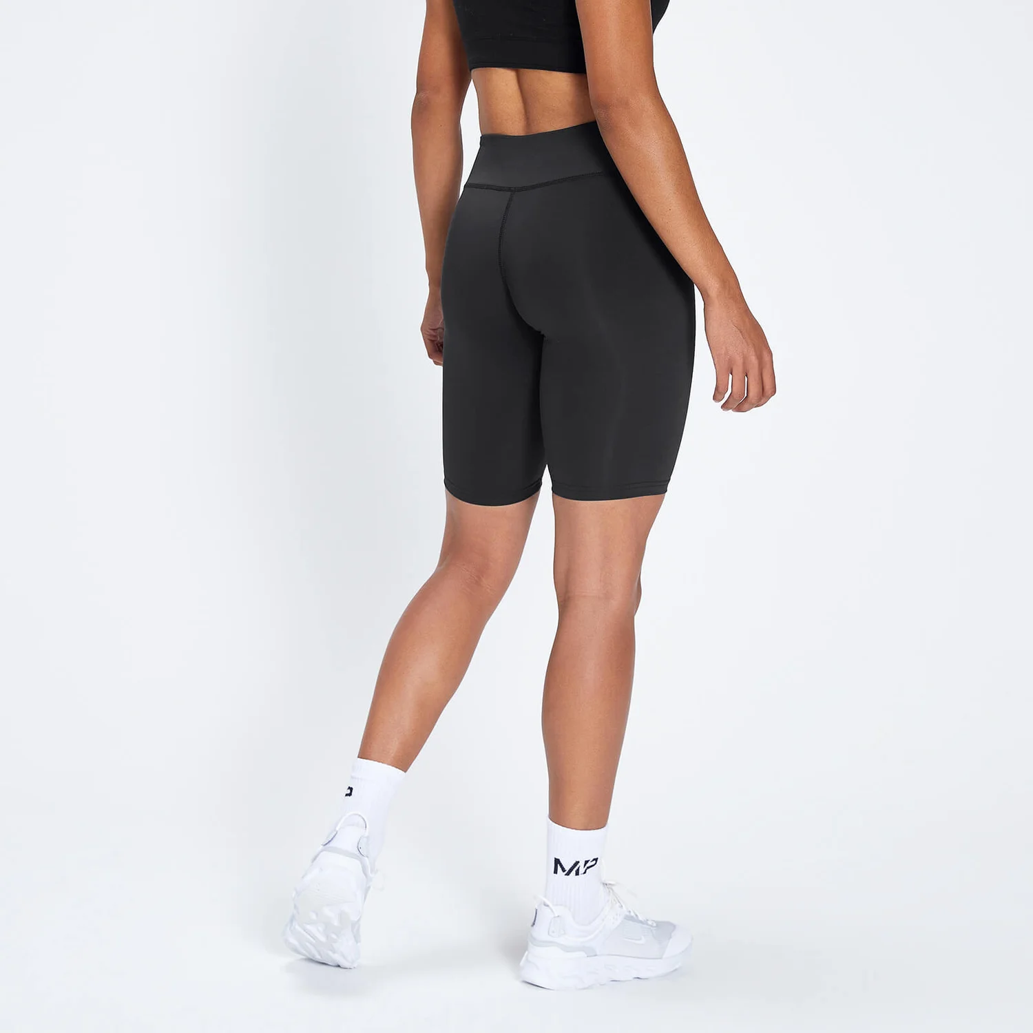 MP Women's Training Full Length Cycling Shorts - Black 5 MP Women's Training Full Length Cycling Shorts - Black - Image 3