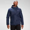MP Men's Lightweight Hooded Packable Puffer Jacket - Navy