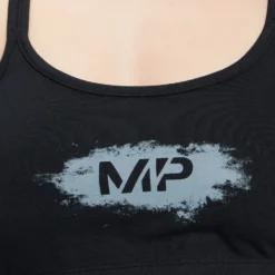 MP Women's Chalk Graphic Sports Bra - Black -Fitness Nutrition Store 12847813 1904850320192680