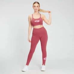 MP Women's Chalk Graphic Sports Bra - Berry Pink -Fitness Nutrition Store 12847829 1334850320539711
