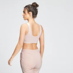 MP Women's Rest Day Wide Strap Sports Bra - Light Pink -Fitness Nutrition Store 12849261 1364865879583603