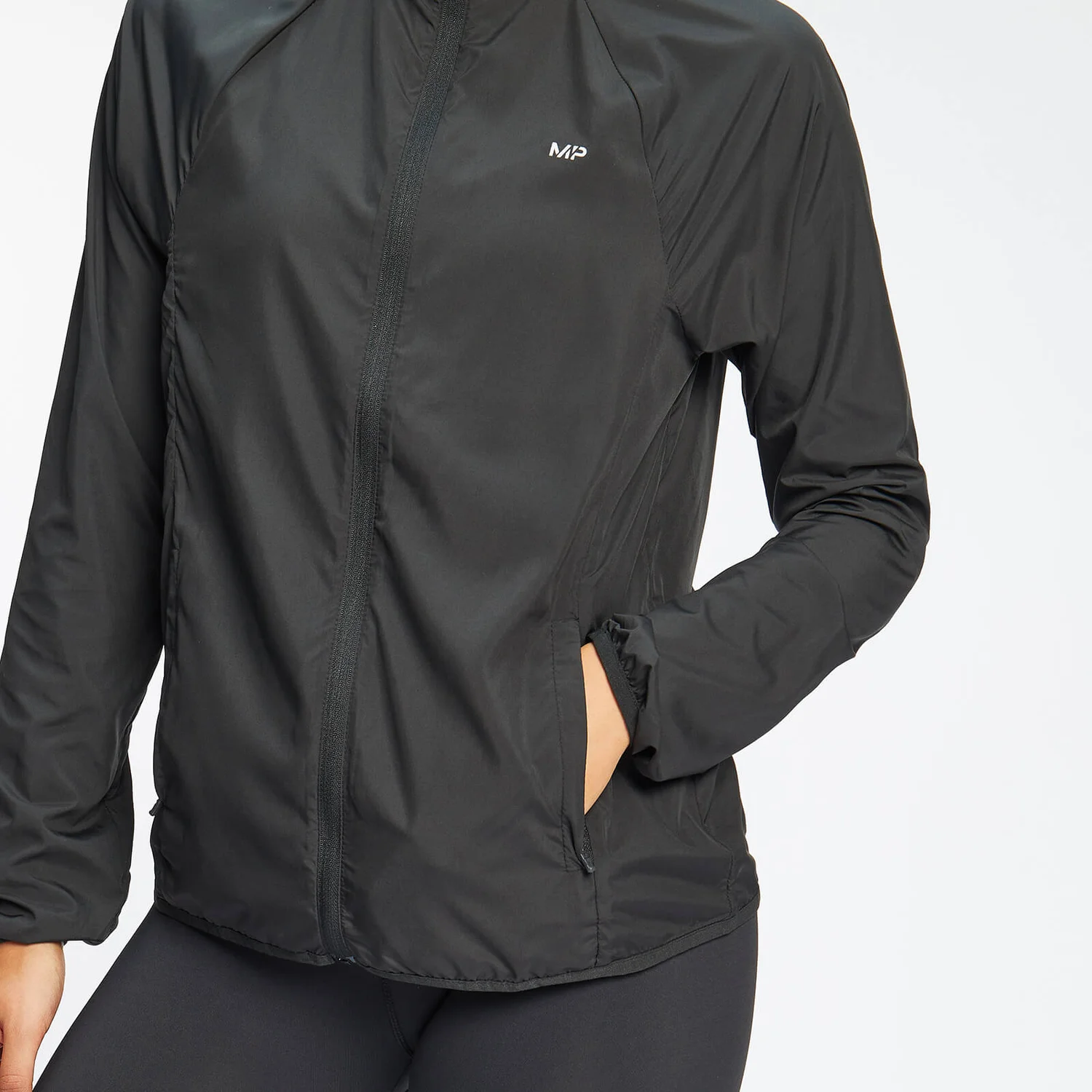MP Women's Velocity Windbreaker - Black 6 MP Women's Velocity Windbreaker - Black - Image 4