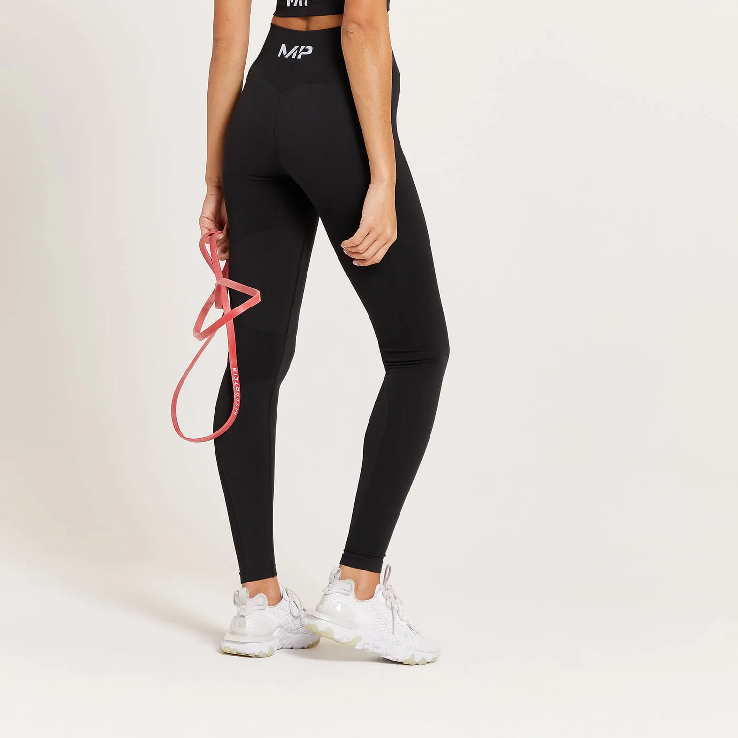 MP Women's Curve High Waisted Leggings - Black 4 MP Women's Curve High Waisted Leggings - Black - Image 2