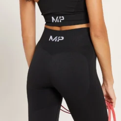 MP Women's Curve High Waisted Leggings - Black 10 MP Women's Curve High Waisted Leggings - Black -Fitness Nutrition Store 13121385 1714915096719780