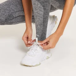 MP Women's Curve High Waisted Leggings - Grey Marl -Fitness Nutrition Store 13121393 5824915096984152